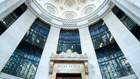 Strand Bush House entrance