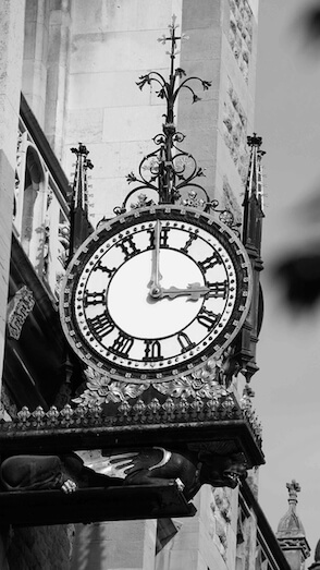 Maughan Library clock