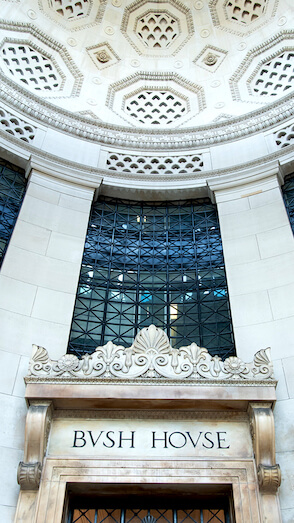 Strand Bush House entrance