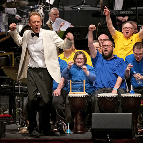 David Stanley and Students at the Royal Albert Hall