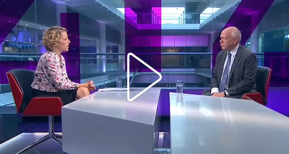 Professor Sir Lawrence Freedman on Channel 4 news